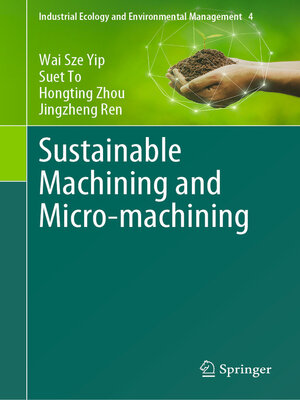 cover image of Sustainable Machining and Micro-machining
